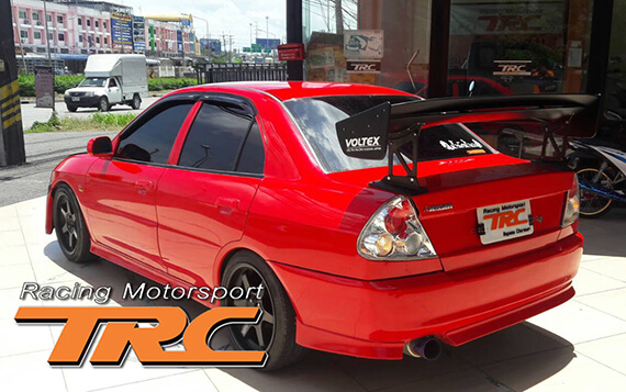 สปอยเลอร์หลัง lancer CK2 VOLTEX 2 ชั้น DTM V2 งานพลาสติก PP